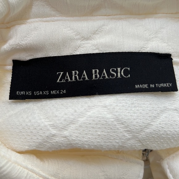 ✨Host Pick✨Zara Light Quilted Oversized Jacket Ivory XS - Picture 13 of 13